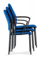 Vorschau: Goal 450G Vierfuß mit Armlehnen, Stahlrohrgestell, Stapelhöhe: 6 Stück Vorschau: Goal 450G Vierfuß mit Armlehnen, Stahlrohrgestell, Stapelhöhe: 6 Stück