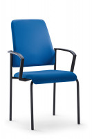 Vorschau: Goal 450G Vierfuß mit Armlehnen, Stahlrohrgestell, Stapelhöhe: 6 Stück Vorschau: Goal 450G Vierfuß mit Armlehnen, Stahlrohrgestell, Stapelhöhe: 6 Stück