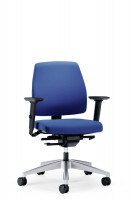 Goal 102G Drehstuhl mit Synchronmechanik und Gewichtsregulierung, Rückenlehne höhenverstellbar, Rückenlehnenhöhe: 430 mm Goal 102G Drehstuhl mit Synchronmechanik und Gewichtsregulierung, Rückenlehne höhenverstellbar, Rückenlehnenhöhe: 430 mm